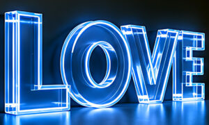 Letras de metacrilato macizo con iluminación LED