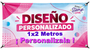 Lona personalizable 100 x 200 cm
